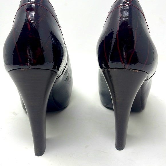 Marc Jacobs Burgundy Payton heels size 40 - Picture 3 of 5